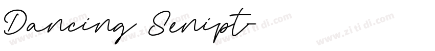 Dancing Senipt字体转换